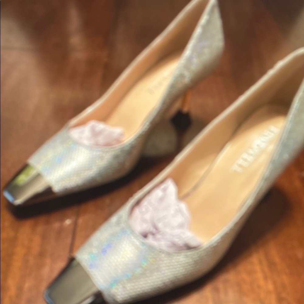 Elegant Iridescent Heels